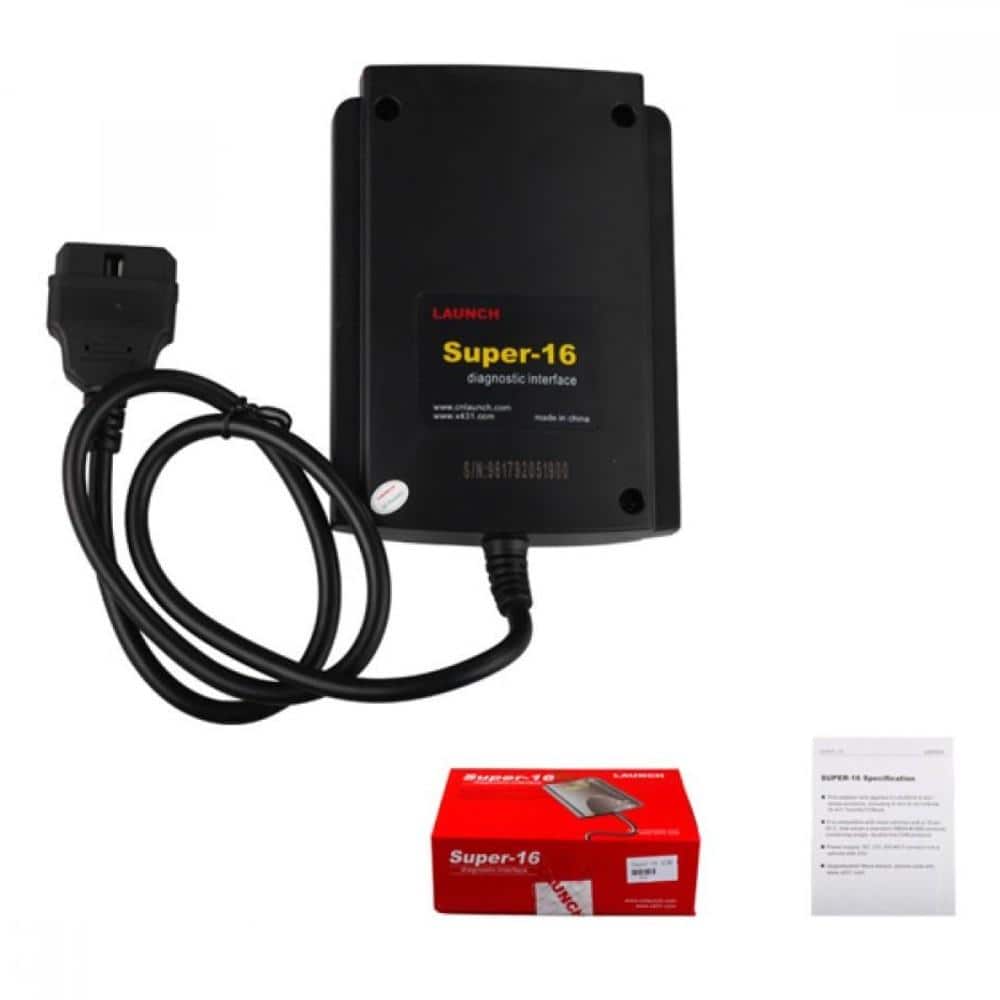 واجهة تشخيص Launch Super 16