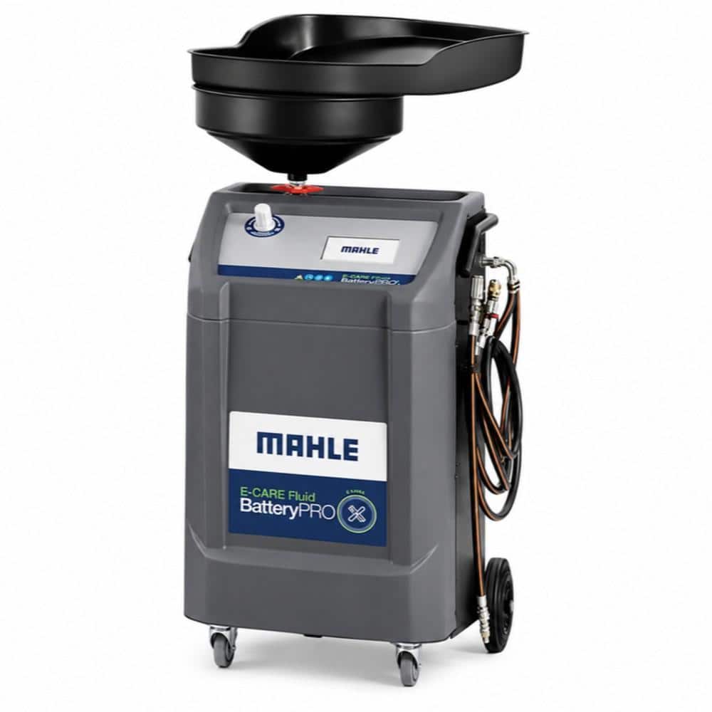 جهاز صيانة وتغيير سائل تبريد بطاريات السيارات الكهربائية والهجينة E-CARE Fluid من MAHLE | أوتوماتيكي بالكامل مع شاشة لمس 7 بوصة
